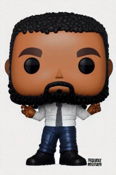 Image similar to “ very intricate photorealistic photo of a hasan piker funko pop on a white background, award - winning details ”