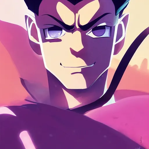 Image similar to face icon stylized minimalist yu yu hakusho, loftis, cory behance hd by jesper ejsing, by rhads, makoto shinkai and lois van baarle, ilya kuvshinov, rossdraws global illumination