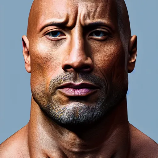 Prompt: hyperrealistic mixed media high Resolution Dwayne Johnson, stunning 3d render inspired art by Jamie Salmon and István Sándorfi and Unreal Engine and Greg Rutkowski, perfect facial symmetry, dim volumetric lighting, 8k octane beautifully detailed render, full body shot, post-processing, extremely hyper-detailed, intricate, epic composition, highly detailed attributes, highly detailed atmosphere, cinematic lighting, masterpiece, trending on artstation, very very detailed, masterpiece, stunning, flawless completion, lifelike texture, perfection,