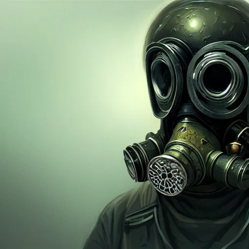 Prompt: gas - mask, techwear, sci - fi, intricate, elegant, highly detailed, digital painting, artstation, concept art, smooth, sharp focus, illustration, by bartek fedyczak, erak note, tooth wu, neil richards, kan liu, siwoo kim, jisu choe