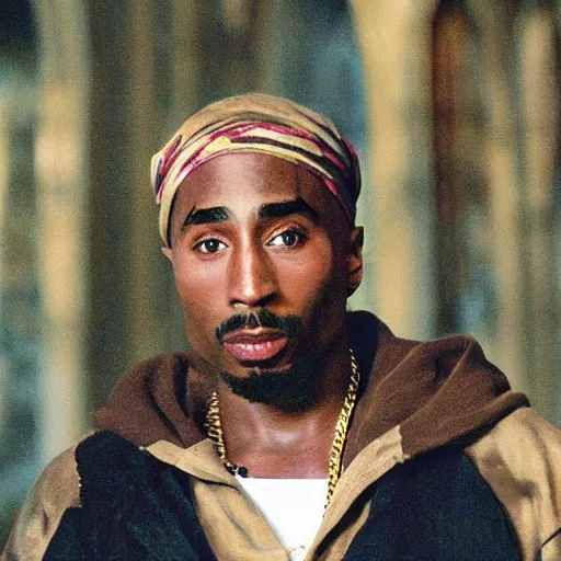 Prompt: Tupac in Harry Potter