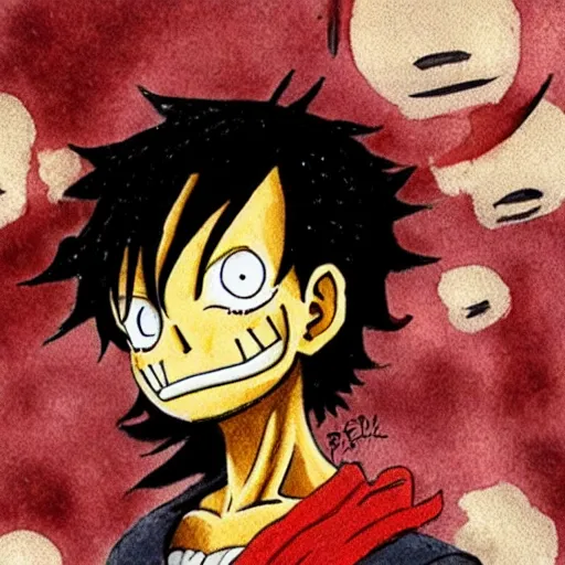 Image similar to luffy as pineapple