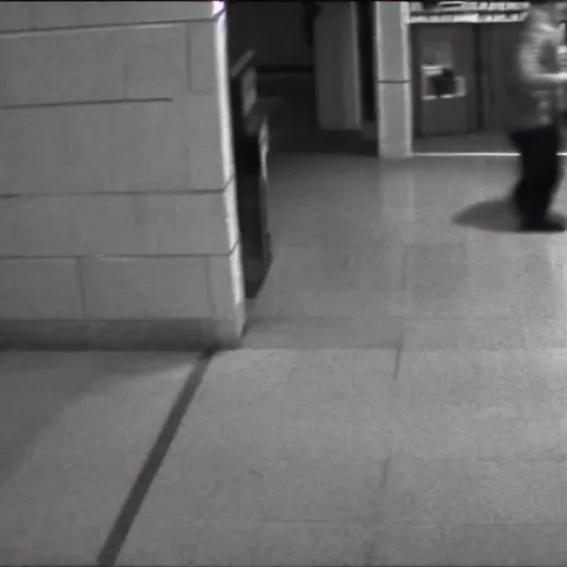 Image similar to cctv footage of a ghost attacking a person