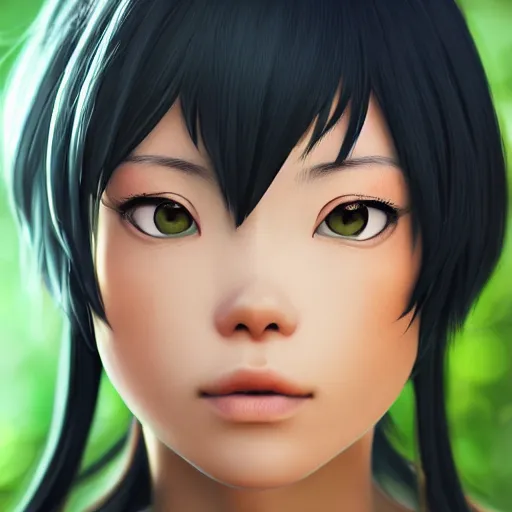 Image similar to highly detailed close up portrait of Toph Bei Fong, studio lightning, bright colors, intricate, masterpiece, photorealistic, hiperrealistic, sharp focus, high contrast, Artstation HQ, DeviantArt trending, 4k UHD, Unreal Engine 5