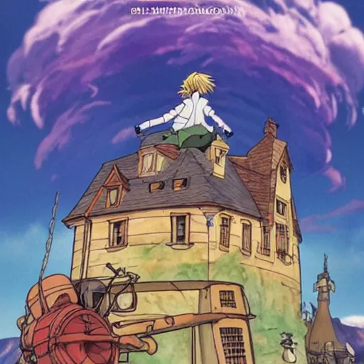 Image similar to Howl's Moving Castle