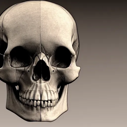 Prompt: human skull various angles, photoreal, 4 k