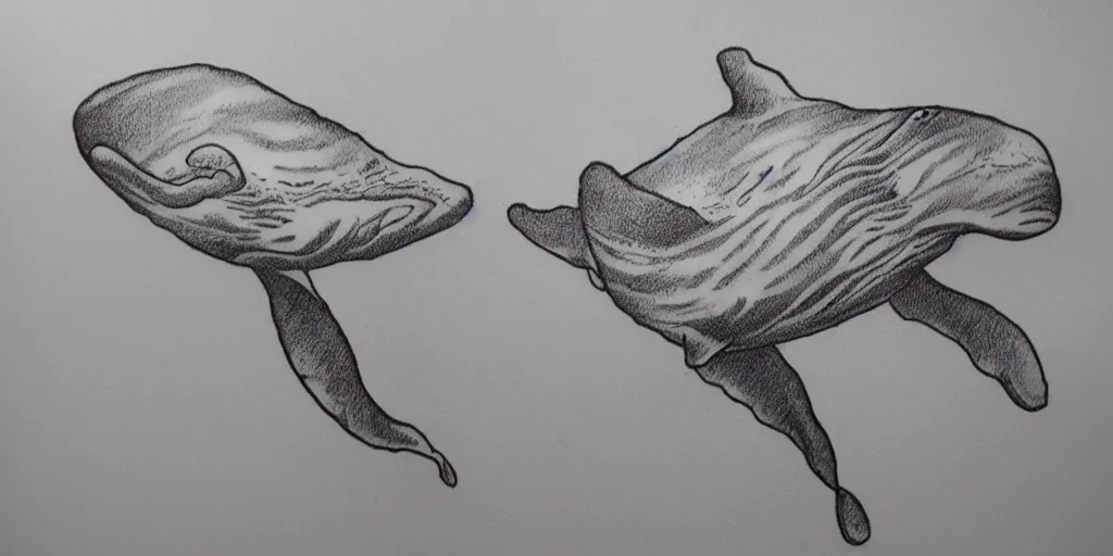 Prompt: realistic tattoo design drawn on paper of whales, golden, delicate, hyper realism, 1 4 5 0, ink, ultra realistic, 8 k