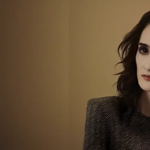 Prompt: portrait of Winona Ryder, photograph of a computer screenshot