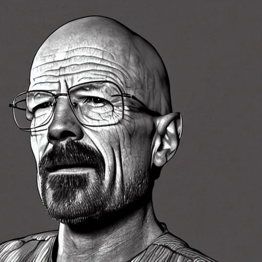 Prompt: walter white fully body in a jar realistic photo