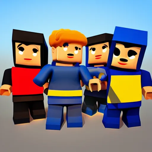 ArtStation - My Roblox avatar in Blender