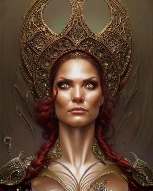 Image similar to front shot of a beautiful mage character, intricate, elegant, highly detailed, centered, (((artstation, concept art, smooth, sharp focus, artgerm, Tomasz Alen Kopera, Peter Mohrbacher, donato giancola, Joseph Christian Leyendecker, WLOP, Boris Vallejo))), mugshot!!!!!, ugly!!!!!!, octane render, nvidia raytracing demo, grainy, muted