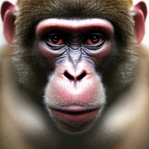 Image similar to photo of a monkey, photorealistic, 5 0 mm, great lighting, artstation