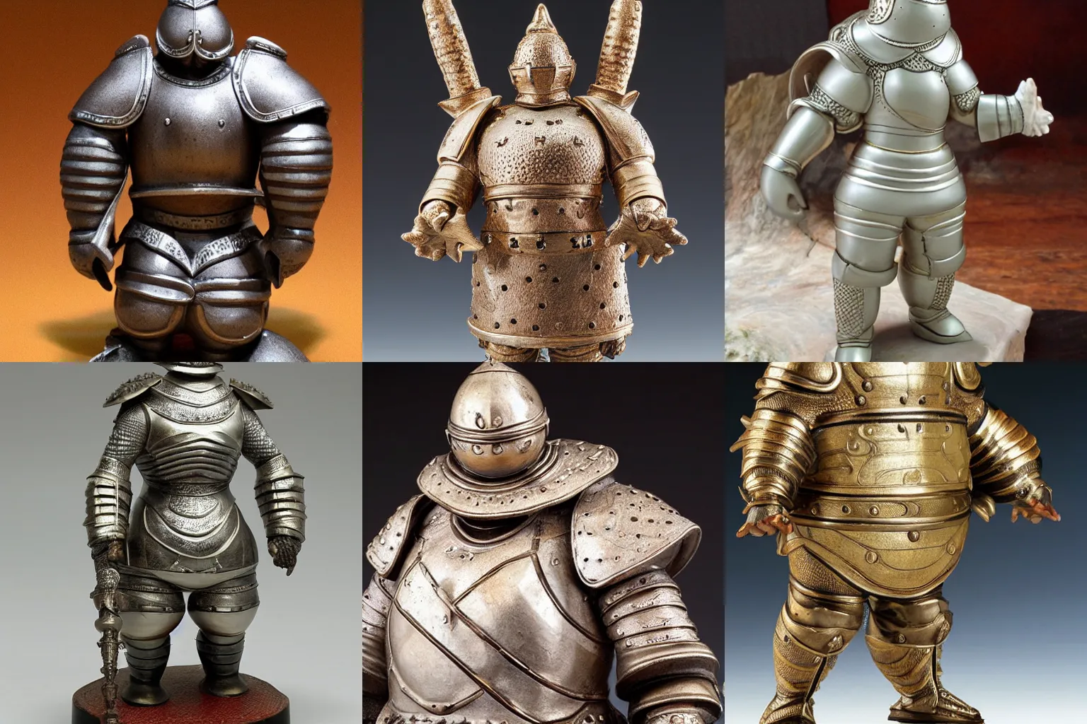 Prompt: high detail figurine of Siegward of Catarina