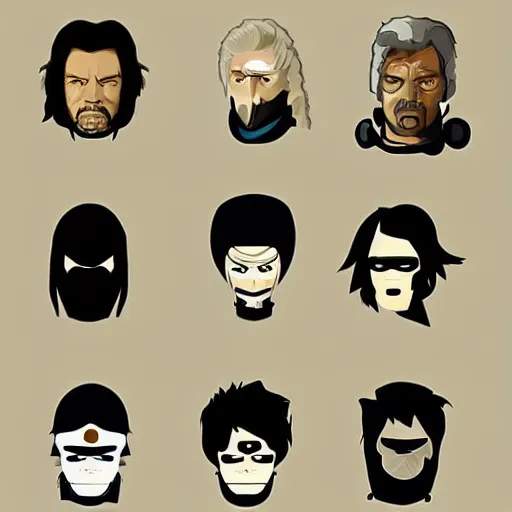 Image similar to face icon vector minimalist mad max beyond thunderdome by artstation loftis cory fanart