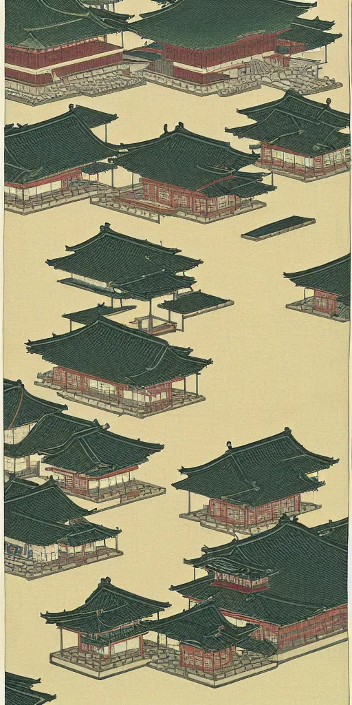 Image similar to Tang dynasty,Kawase Hasui