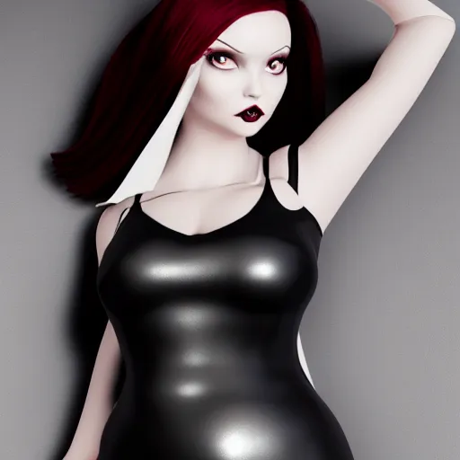 Prompt: portrait of a curvy feminine pale goth cutie in a modest intricate latex-leather-rubber tight neck-high dress, with a thin waist, rubber stockings, cgsociety, photorealistic, sublime-comfy-elegant ambience, 16k, smooth, sharp focus, trending on ArtStation, volumetric lighting, fully clothed, worksafe