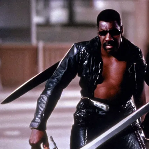 Image similar to still of ernie hudson playing blade in blade ( 1 9 8 3 )