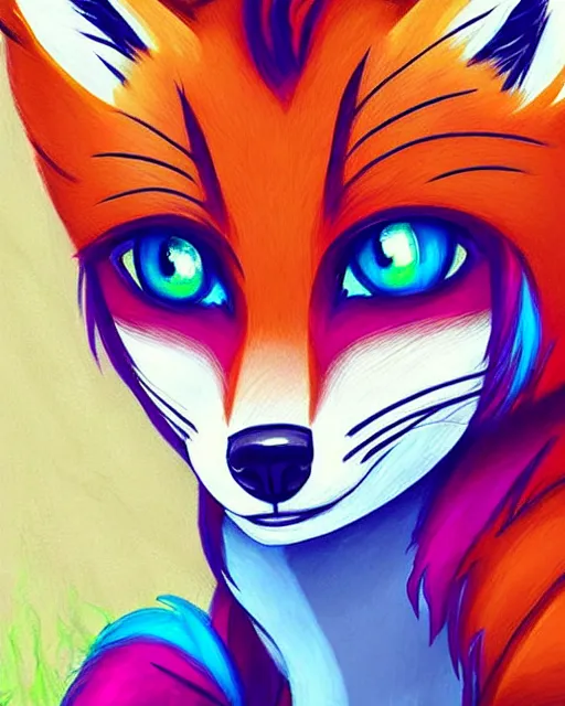 Prompt: 🤳🦊 🖼 * blushes * 🎨 uwu owo 😼