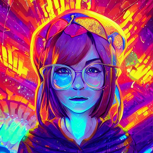 Image similar to skill magic deepdream radiating a glowing aura stuff loot legends stylized digital illustration video game icon artstation lois van baarle, ilya kuvshinov, rossdraws,