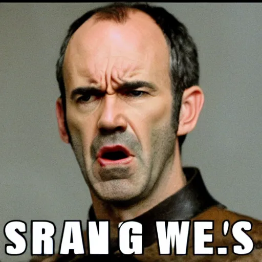 Image similar to stannis screaming
