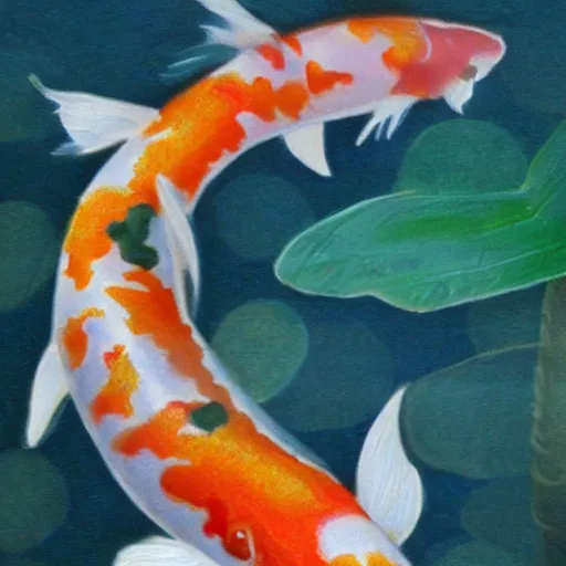 Image similar to koi fish detailed highly realistic