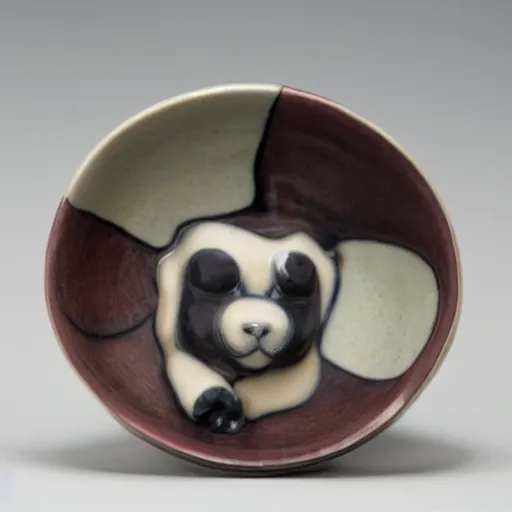 Image similar to a dog, Tang Tri-Color Glazed Ceramics.