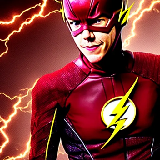 Image similar to tig notaro as the flash, photo, detailed, 4 k