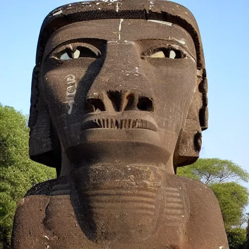 Image similar to Ancient Egyptian Moai