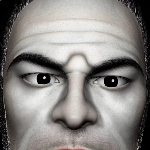 Image similar to High-resolution face generated by StyleGAN-2