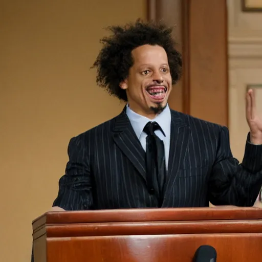 Image similar to eric andre as the speaker of the house