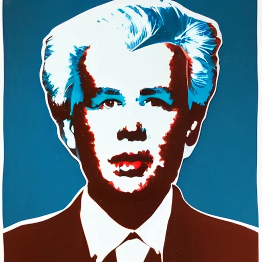 Image similar to nils bohr, andy warhol silk screen print, stop motion vinyl action figure, plastic, toy, butcher billy style