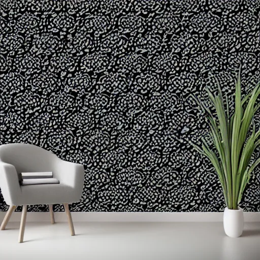 Prompt: graffiti pattern texture on a plain black wall