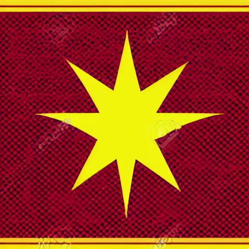 Image similar to Vietnam flag pop art