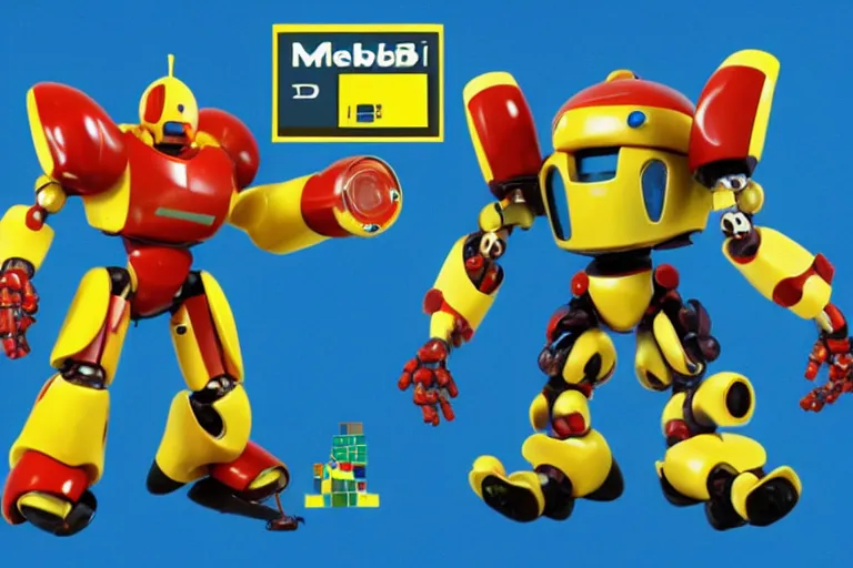 Prompt: metabots medabots