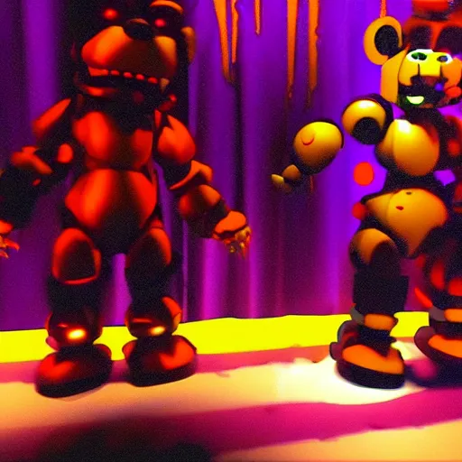 TheSunsetDude on X: C4D Fnaf: Fnaf 1 realistic animatronics   / X