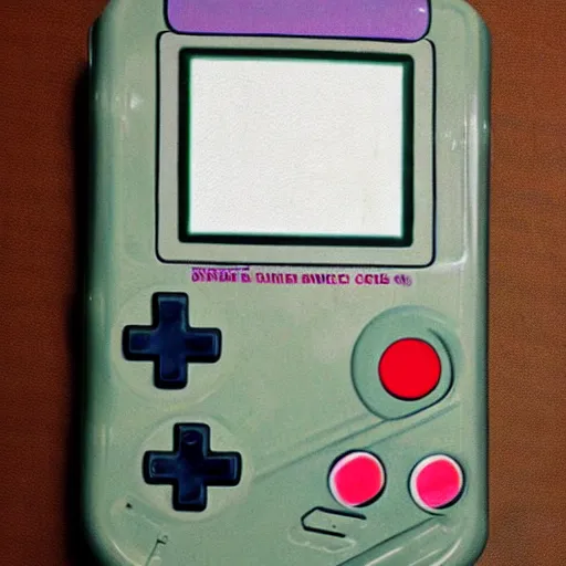 Image similar to a gameboy color, art by leonardo davinci