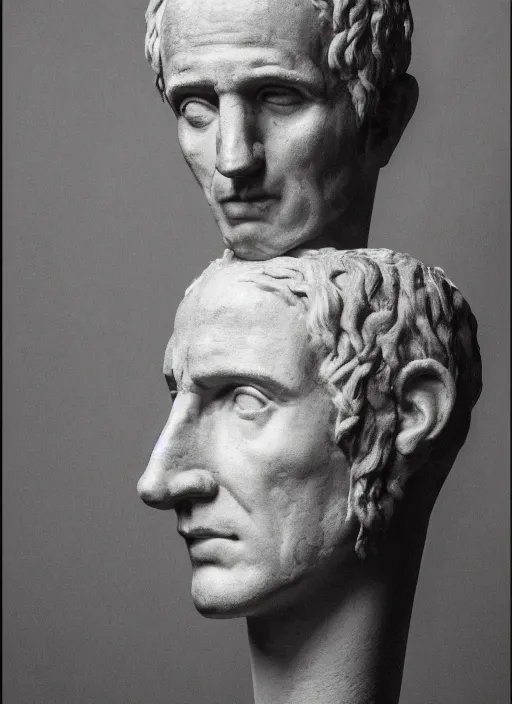 Image similar to a full portrait photo of julius caesar, f / 2 2, 3 5 mm, 2 7 0 0 k, lighting, perfect faces, award winning photography.