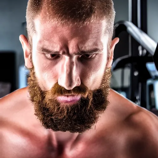 Prompt: that guy with the big nose bothering you at the gym