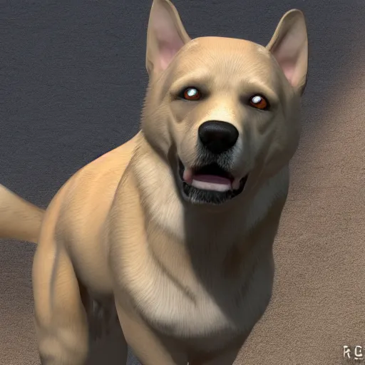 Image similar to doggo, realistic, detailed, image, hdr, clear image, hdd, rtx on, dynamic lighting,