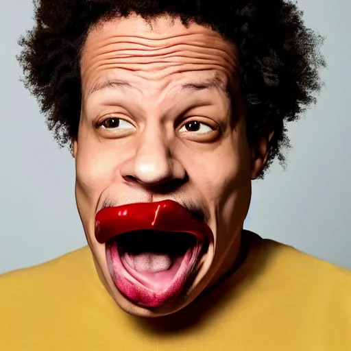 Prompt: eric andre making a goofy face