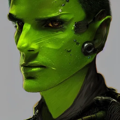 Prompt: atractive man face made of green lava and fire, cyberpunk fashion, character design humanoid, realistic shaded perfect face, fine details, very dark environment, misty atmosphere, closeup, d & d, fantasy, intricate, elegant, highly detailed, digital painting, artstation, hearthstone, art by artgerm and greg rutkowski and alphonse mucha, marvelous designer