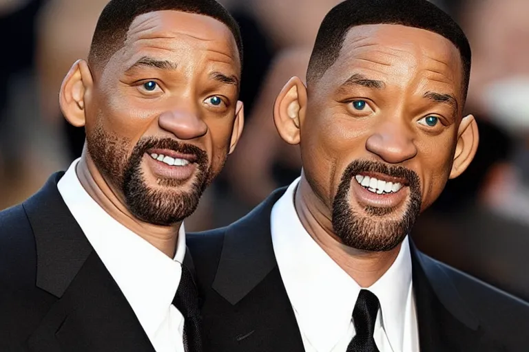 Prompt: caucasian will smith