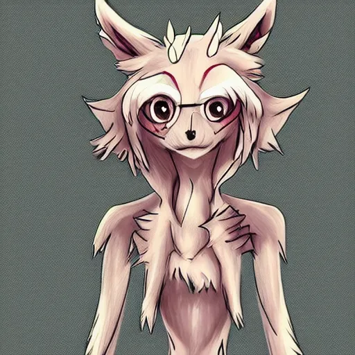 Prompt: an anthropomorphic wolf, fursona!!!! trending on furaffinity, by kawacy, trending on artstation, full body