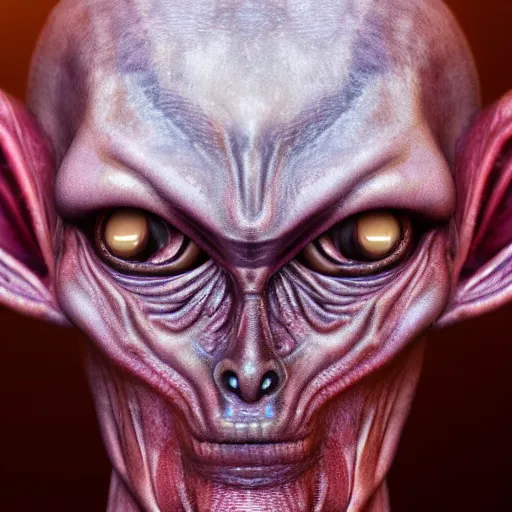 Prompt: a hyperrealistic photography of an Alien,