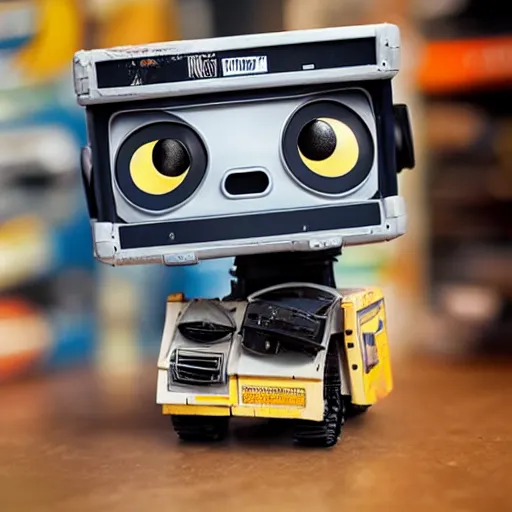 Image similar to Wall-E Funko Pop with package