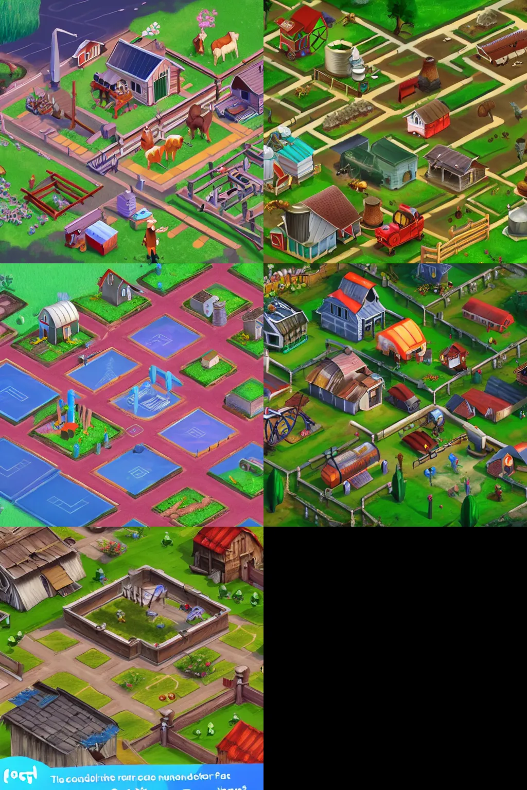 A Farm Town Game A Screenshot By Cicely Hey Stable Diffusion OpenArt