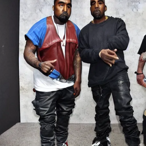 Prompt: kanye, gears of war