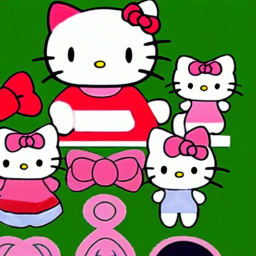 Image similar to Hello Kitty with Loona