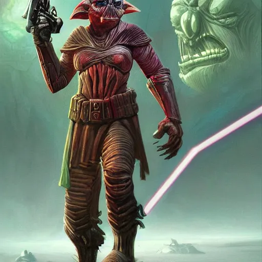 Image similar to bright, colorful, realistic, detailed from Elder Scrolls: shivering isles concept art starwars alien backlighting, kodachrome, high contrast, highly detailed, sharp focus, digital painting, concept art, illustration, trending on artstation, comic book by Alex Ross and Adam Adamowicz cover art