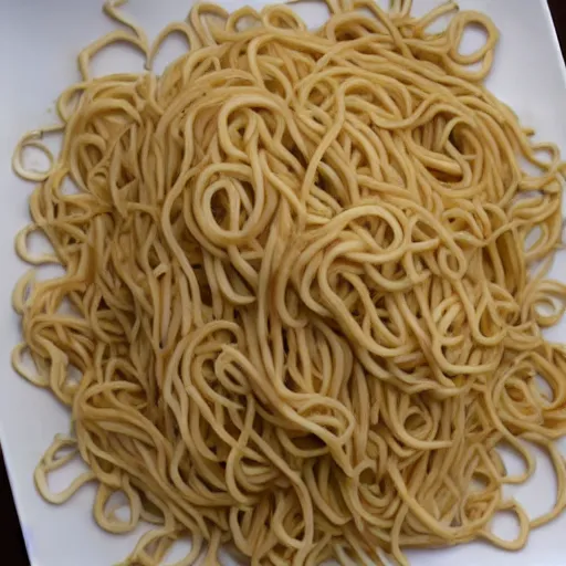 Image similar to Noodles made out of wood